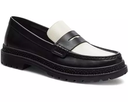 Лоферы COACH Cooper Loafer, цвет Black / Chalk