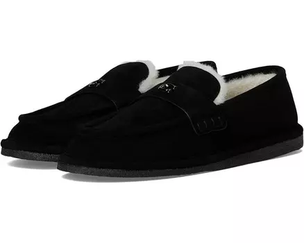 Лоферы COACH Forest Suede Slipper, черный