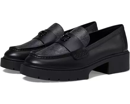 Лоферы COACH Leah Loafer, черный