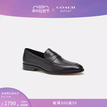Лоферы Coach Outlet Declan, черный