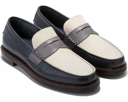 Лоферы Cole Haan American Classics Pinch Penny Loafer, цвет Navy Blazer/Angora/Dark Chocolate