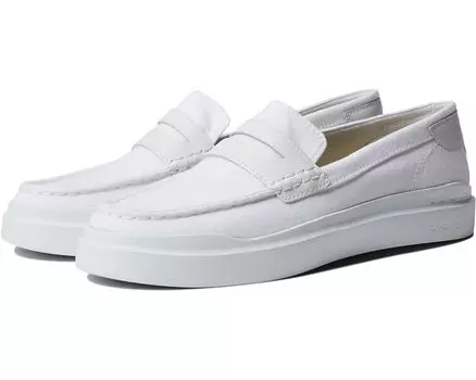 Лоферы Cole Haan Grandpro Rally Canvas Penny Loafer, цвет Optic White/Black