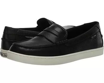 Лоферы Cole Haan Pinch Weekender Penny Textured, цвет Black Pebbled Leather/Ivory