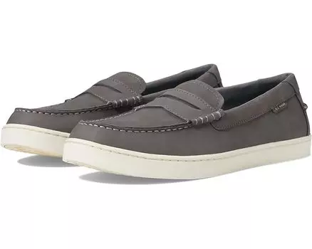 Лоферы Cole Haan Pinch Weekender Penny Textured, цвет Tornado Nubuck/Ivory