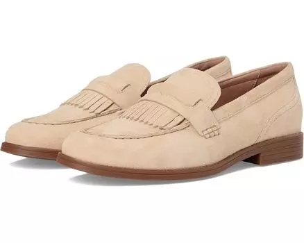 Лоферы Cole Haan Stassi Kiltie Loafers, цвет Oat Suede