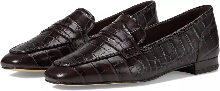 Лоферы Cole Haan Tarese Soft Loafers, цвет Dark Chocolate Croc Print Leather