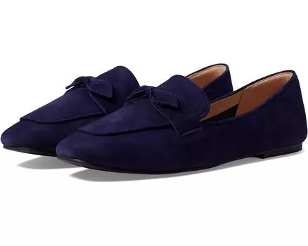 Лоферы Cole Haan York Bow Loafer, цвет Evening Blue Suede