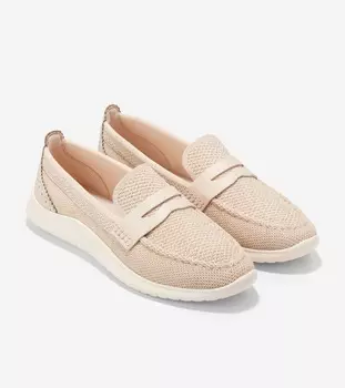 Лоферы Cole Haan Zerogrand Meritt Stitchlite, цвет gold stitchlite-sandollar