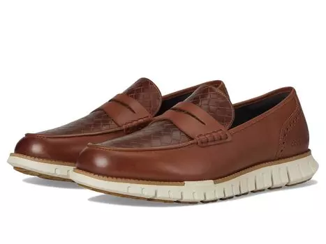 Лоферы Cole Haan Zerogrand Remastered Penny Loafer, цвет Woodbury Stamped/Ancient Scroll