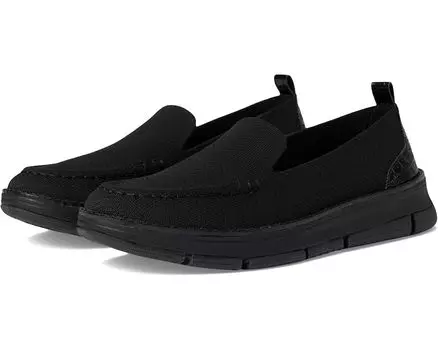 Лоферы Cole Haan Zerogrand Revel Stitchlite Venetians, цвет Black Knit/Croc Print/Black