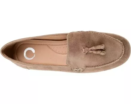 Лоферы Comfort Foam Meredith Flat Journee Collection, коричневый