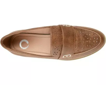 Лоферы Comfort Foam Whitney Flat Journee Collection, коричневый