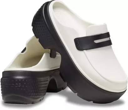 Лоферы Crocs Stomp Loafers, цвет Linen Black