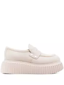 Лоферы Dany на платформе AGL, нейтральный