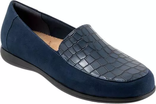 Лоферы Deanna Trotters, цвет Navy Micro/Croco