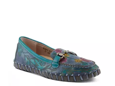 Лоферы Delavigne Loafer L'Artiste By Spring Step, цвет teal