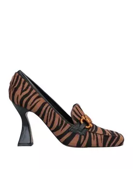 Лоферы Divine Follie, хаки