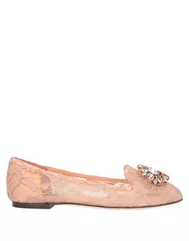 Лоферы Dolce&Gabbana, абрикос