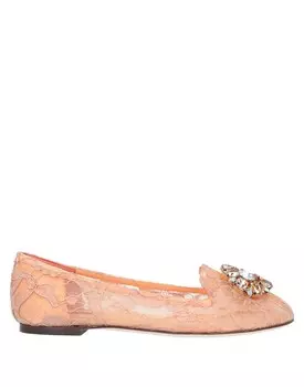 Лоферы Dolce&Gabbana, абрикос