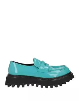 Лоферы Dolce&Gabbana, бирюзовый