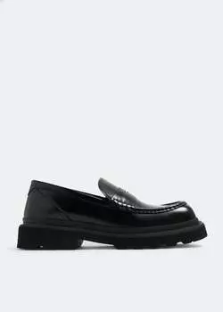 Лоферы Dolce&Gabbana Brushed Calfskin, черный