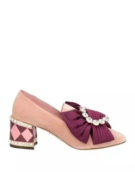 Лоферы Dolce&Gabbana, розовый