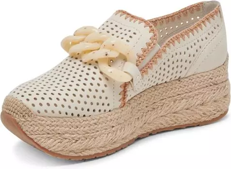 Лоферы Dolce Vita Jhenee Espadrille Perf, цвет Ivory Perforated Nubuck
