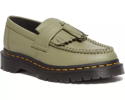 Лоферы Dr. Martens Adrian, цвет Muted Olive
