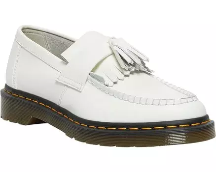 Лоферы Dr. Martens Adrian YS, цвет White Smooth