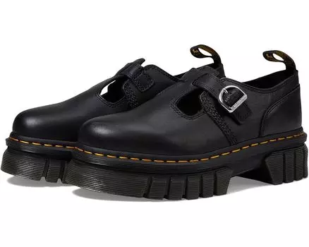 Лоферы Dr. Martens Audrick T Bar, черный