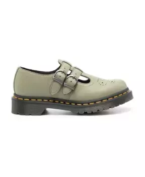 Лоферы Dr. Martens, зеленый