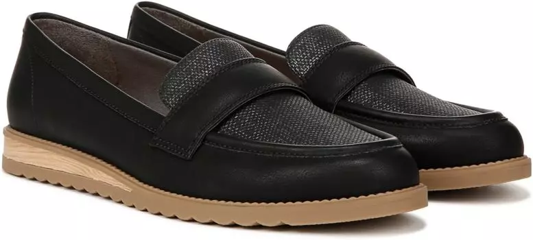 Лоферы Dr. Scholl's Jetset Band Slip-On Loafer, цвет Black Smooth