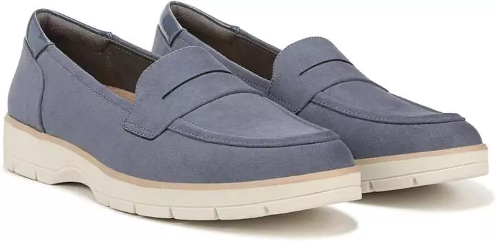 Лоферы Dr. Scholl's Nice Day Slip-On Loafer, цвет Oxide Blue Microfiber