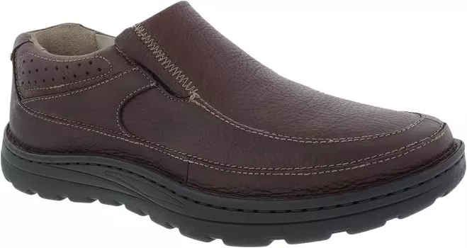 Лоферы Drew Bexley II, цвет Brown Tumbled Leather