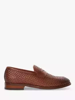 Лоферы Dune Saharas Leather Penny, цвет tan
