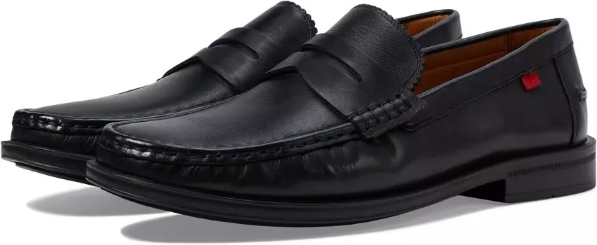 Лоферы East Village Mens Marc Joseph New York, цвет Black Napa