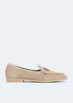 Лоферы EDHN Comporta Go loafers, бежевый