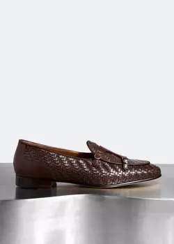 Лоферы EDHN x Level Shoes Brera loafers, коричневый