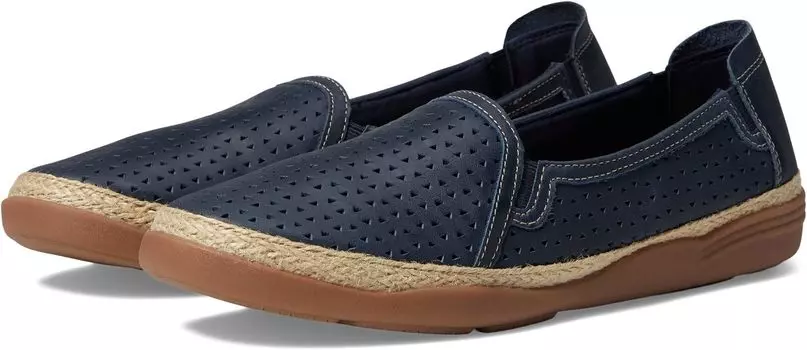 Лоферы Elaina Ruby Clarks, цвет Navy Leather