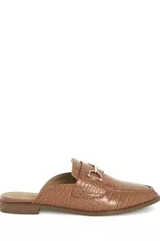 ЛОФЕРЫ ELEANORA БЕЗ СПИНКИ Novo, коричневый