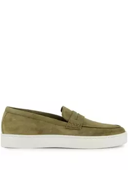 Лоферы Ellis Manolo Blahnik, зеленый