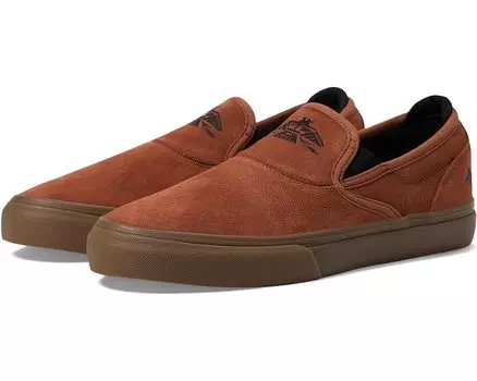 Лоферы Emerica Wino G6 Slip-On X Jess Mudget, цвет Clay