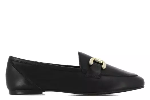 Лоферы Filip на плоской подошве Casas, черный