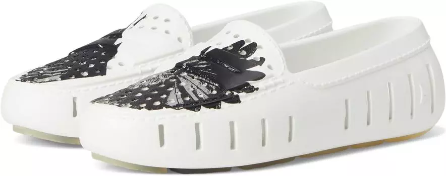 Лоферы Floafers HARDY m+C Women's Driver, цвет White/Grey Wings