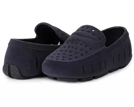Лоферы Floafers Kids Prodigy Driver Faux Suede, цвет Navy Vegan Suede