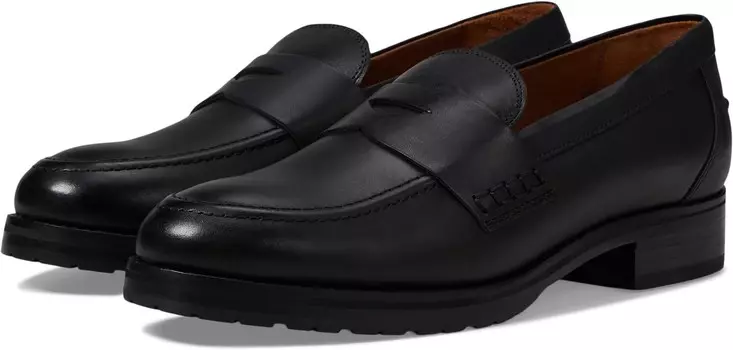 Лоферы Frye Melissa Lug Loafer, черный