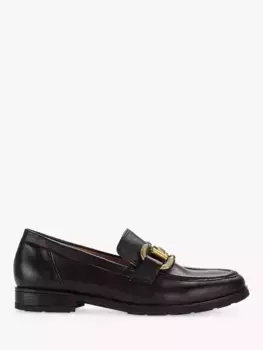 Лоферы Gabor Dupri Wide Fit Leather, цвет black/dark gold