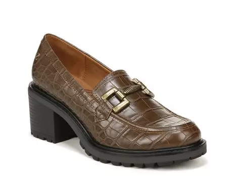 Лоферы Gemma Zodiac, карамельный крокодиловый принт