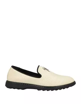 Лоферы Giuseppe Zanotti, слоновая кость