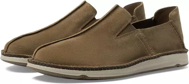 Лоферы Gorsky Step Clarks, оливковая замша